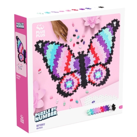 Construcción Plus-Plus puzzle 800 piezas Mariposa