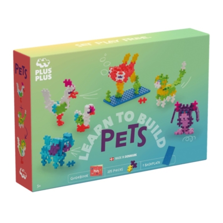Construcción Plus-Plus learn to bluid 250 piezas Pets