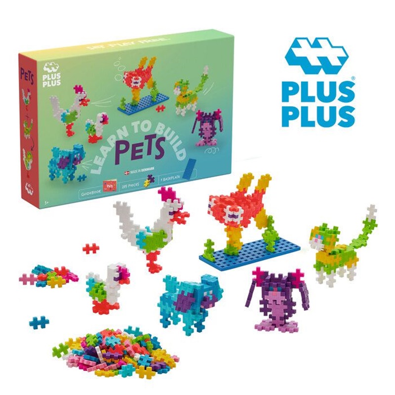 Construcción Plus-Plus learn to bluid 250 piezas Pets 2 Construcción Plus-Plus learn to bluid 250 piezas Pets
