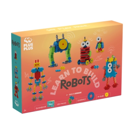 Construcción Plus-Plus learn to bluid 250 piezas Robots