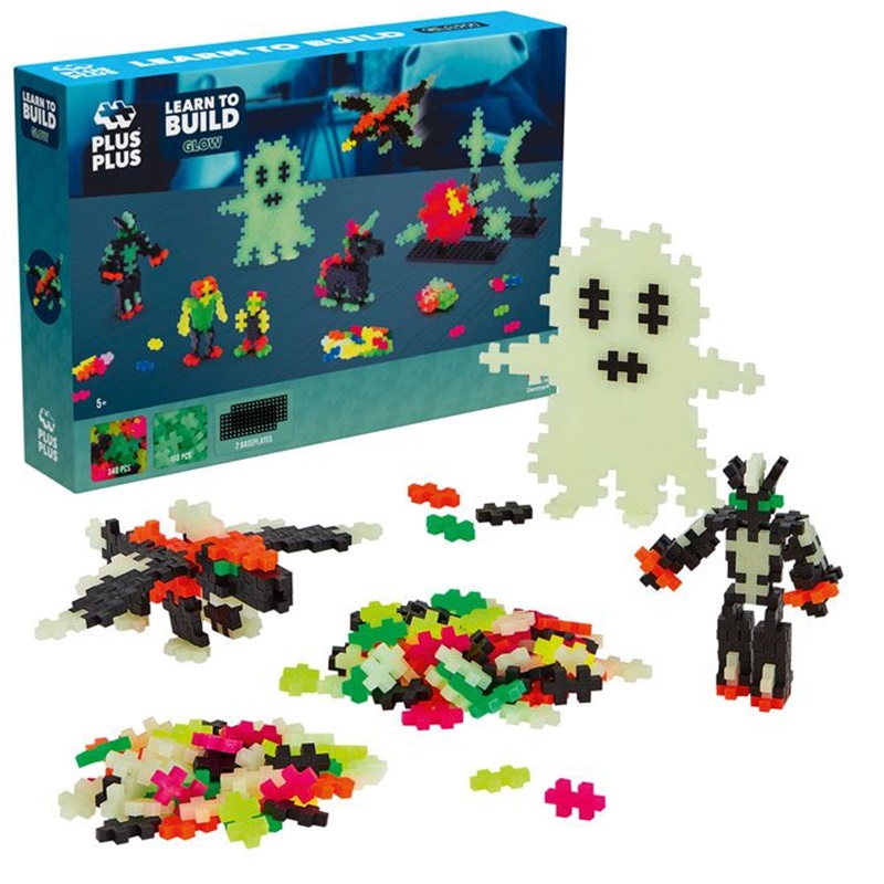 Construcción Plus-Plus learn to bluid 500 piezas Brilla en la oscuridad 2 Construcción Plus-Plus learn to bluid 500 piezas Brilla en la oscuridad
