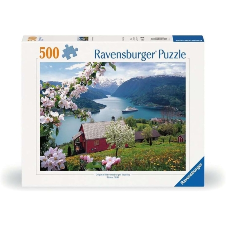 Puzzle Idilio escandinavo 500 piezas
