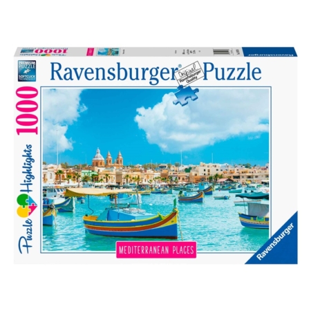 Puzzle Malta Mediterránea 1000 piezas