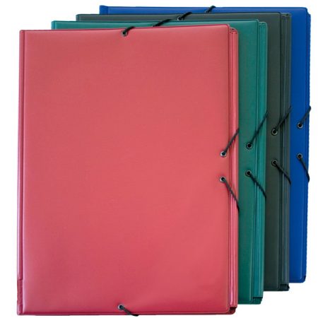 Carpeta de PVC con gomas y solapas 4º Grafoplas