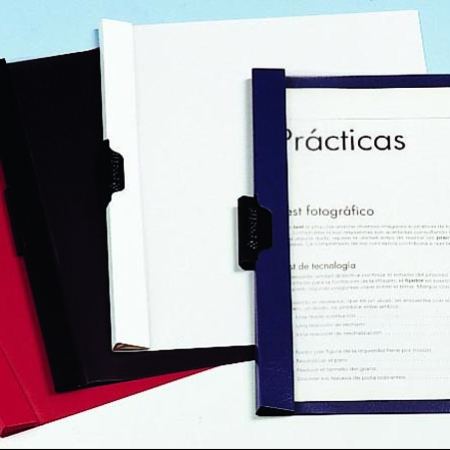 DOSSIER PINZA-PRESS METÁLICA A4+ PARA 30 HOJAS