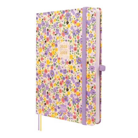 Agenda escolar 2025-2026 Finocam 18 meses Minimal M5 semana vista girl
