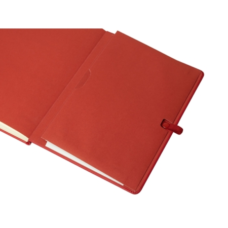 Agenda escolar 2025-2026 Finocam 18 meses Minimal M5 semana vista rojo