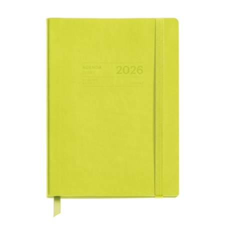 Agenda escolar 2025-2026 Miquelrius 14x19 16 meses semana vista B2B fluor
