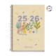 Agenda escolar 2025-2026 Miquelrius Activa semana vista eco Plants