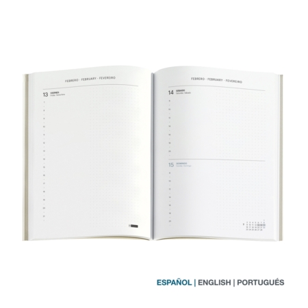 Agenda 2026 Miquelrius Plus día página Kraft splash Basics
