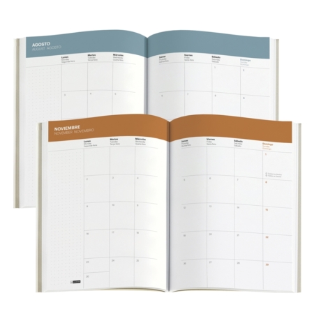 Agenda 2026 Miquelrius Plus semana vista Kraft splash Basics