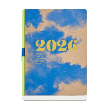 Agenda 2026 Miquelrius Plus semana vista Kraft nubes Basics