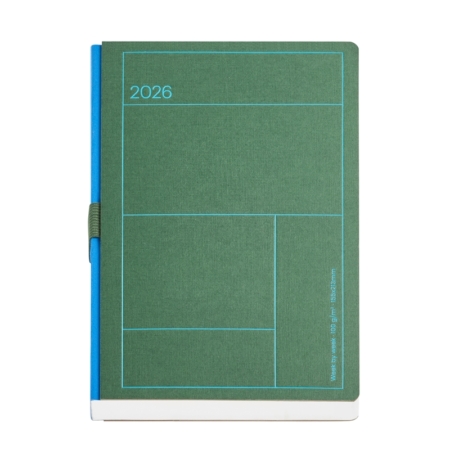 Agenda 2026 Miquelrius Plus semana vista Líneas verde Basics