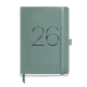 Agenda 2026 Miquelrius Plus día página Chester rígida verde