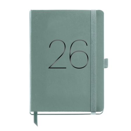 Agenda 2026 Miquelrius Plus semana vista Chester rígida verde