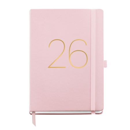 Agenda 2026 Miquelrius Plus semana vista Chester rígida rosa
