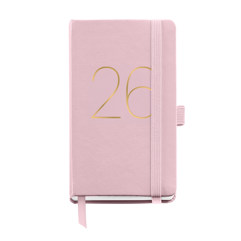 Agenda 2026 Miquelrius Passport semana vista Chester rígida rosa