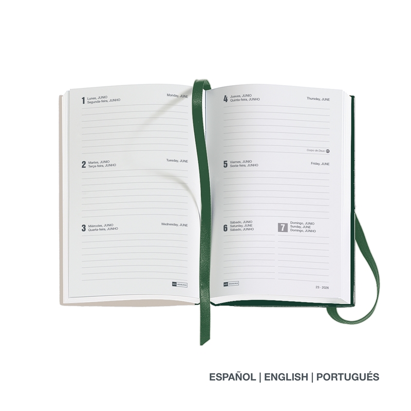 Agenda 2026 Miquelrius Passport semana vista mini garden 2 Agenda 2026 Miquelrius Passport semana vista mini garden