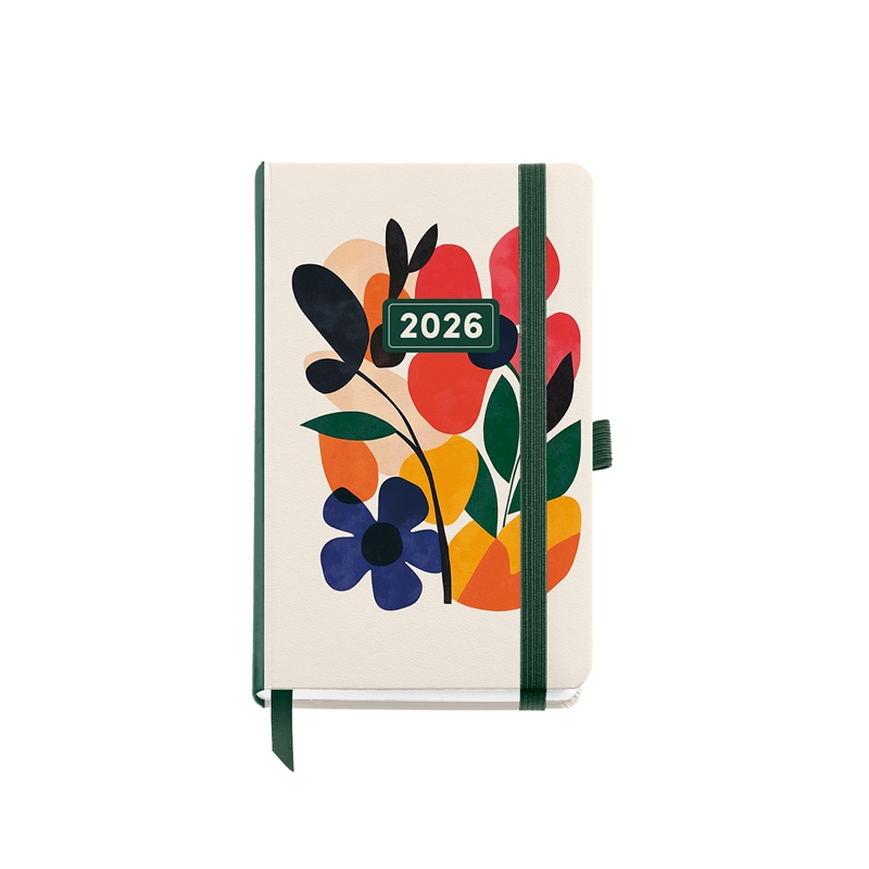 Agenda 2026 Miquelrius Passport día página mini garden