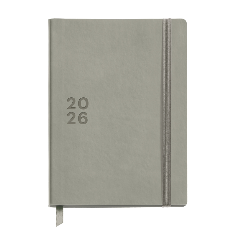 Agenda 2026 Miquelrius 14x19 semana vista gris Basics