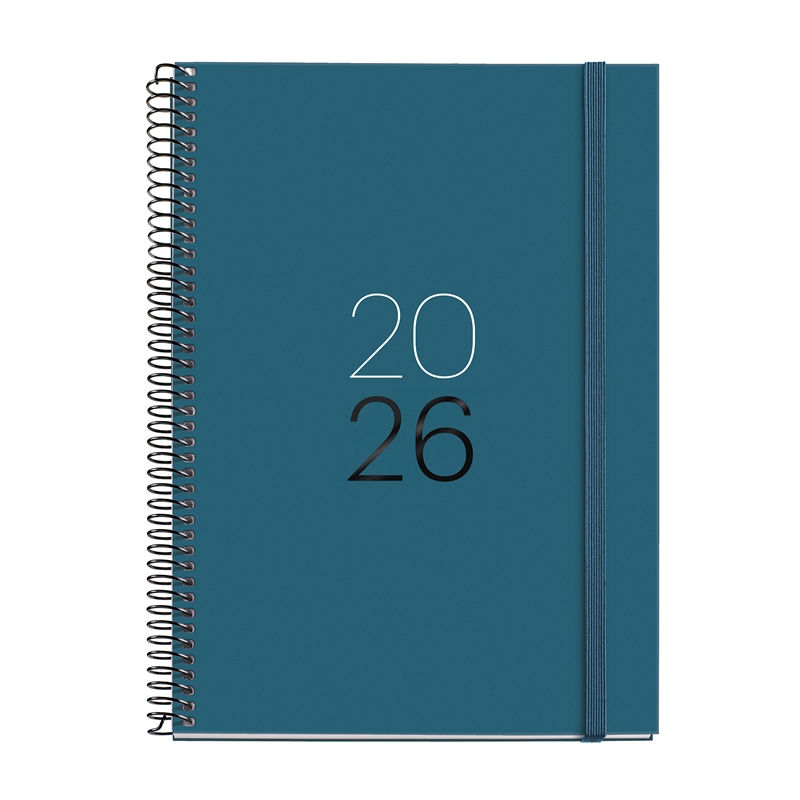 Agenda 2026 Miquelrius espiral Plus semana vista Calm ocean