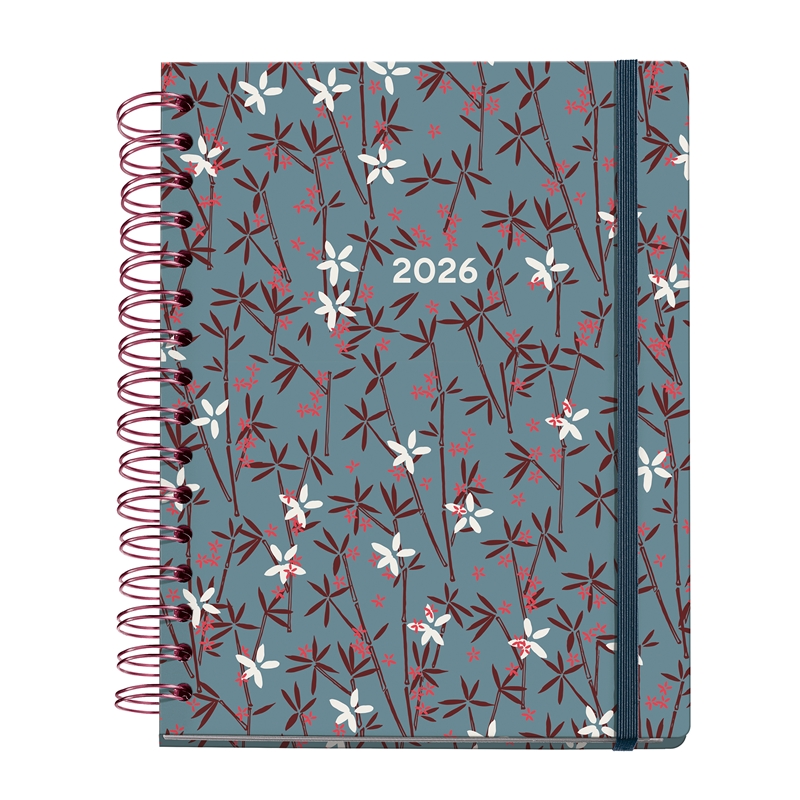 Agenda 2026 Miquelrius Plus wire-o día página bambu Arno