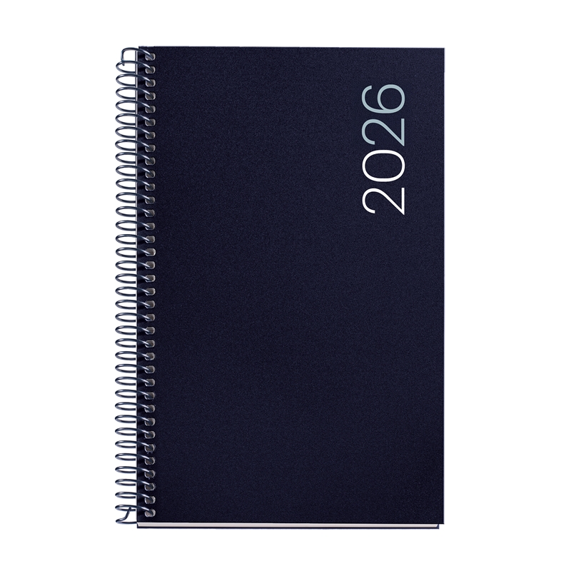 Agenda 2026 Miquelrius espiral Activa día página PP city marino