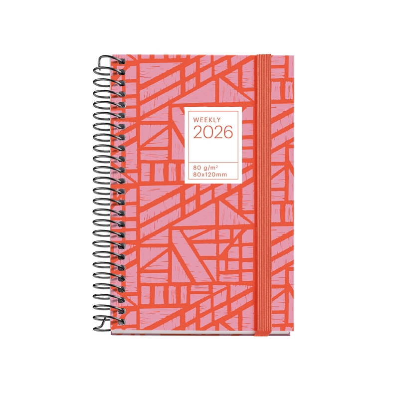 Agenda 2026 Miquelrius espiral Caddy semana vista baden