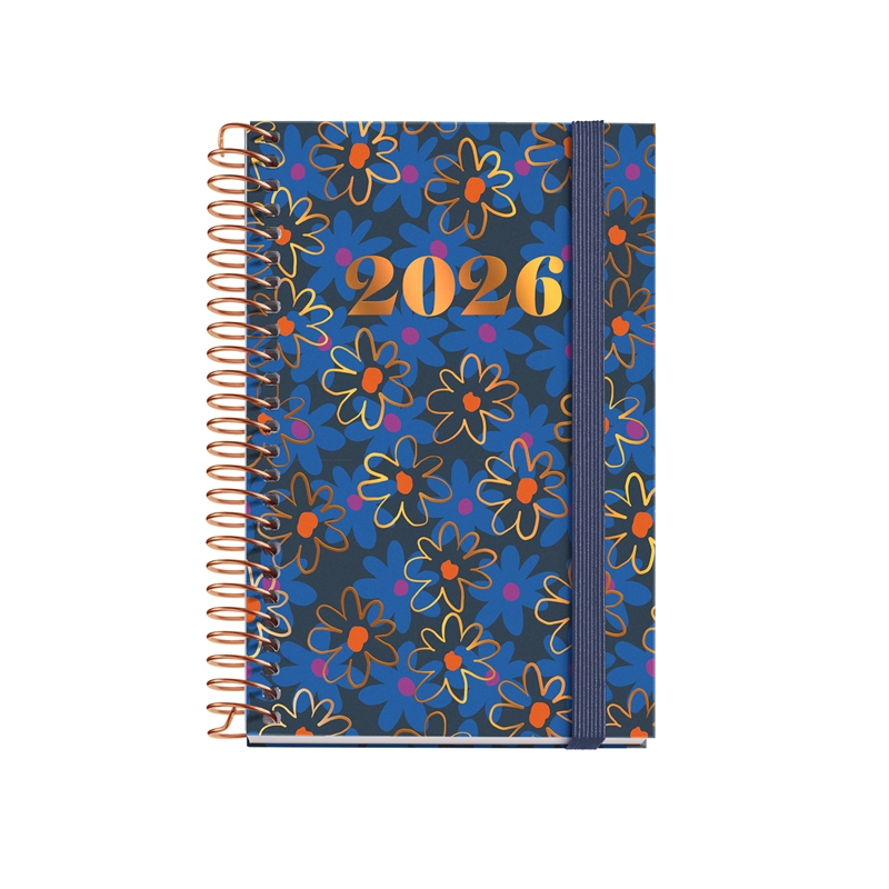 Agenda 2026 Miquelrius espiral Caddy semana vista daisies