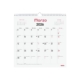 Calendario 2026 Finocam pared Chic 30 x 30 cm blanco