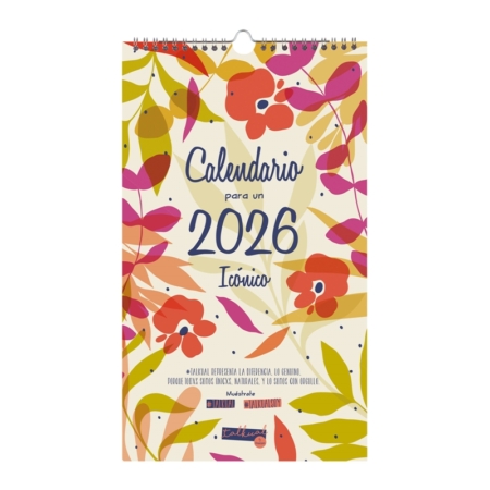 Calendario 2026 Finocam pared Talkual con espacio para escirbir Basic