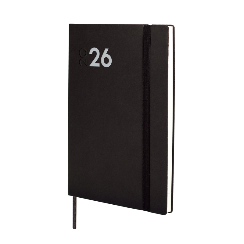 Agenda 2026 Finocam Mara Y4 semana vista vertical negro