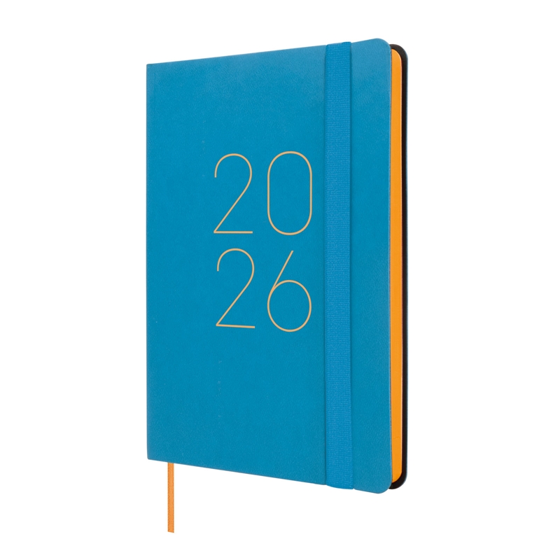 Agenda 2026 Finocam Lisa F4 semana vista azul