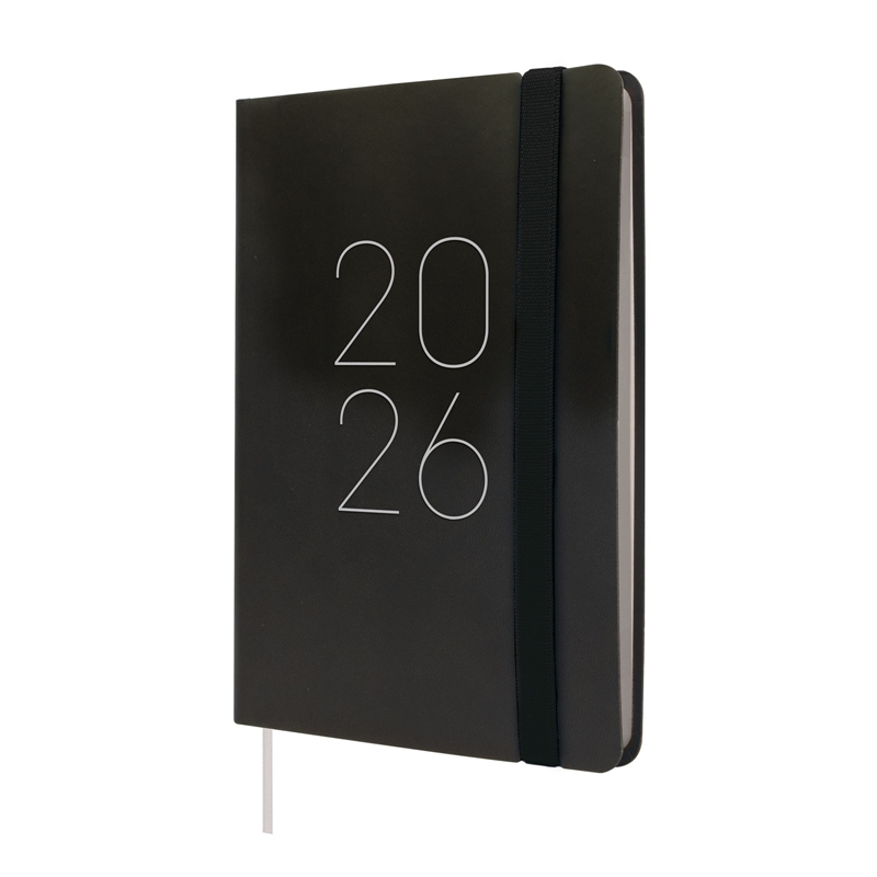 Agenda 2026 Finocam Lisa F4 semana vista negro