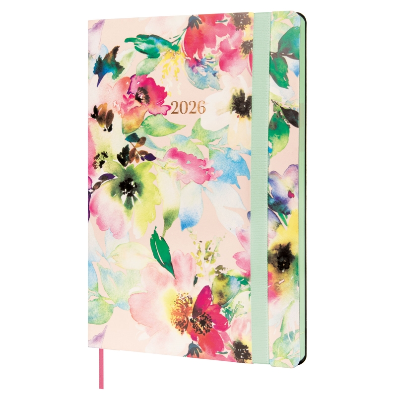 Agenda 2026 Finocam Joy FA5 semana vista vertical bloom