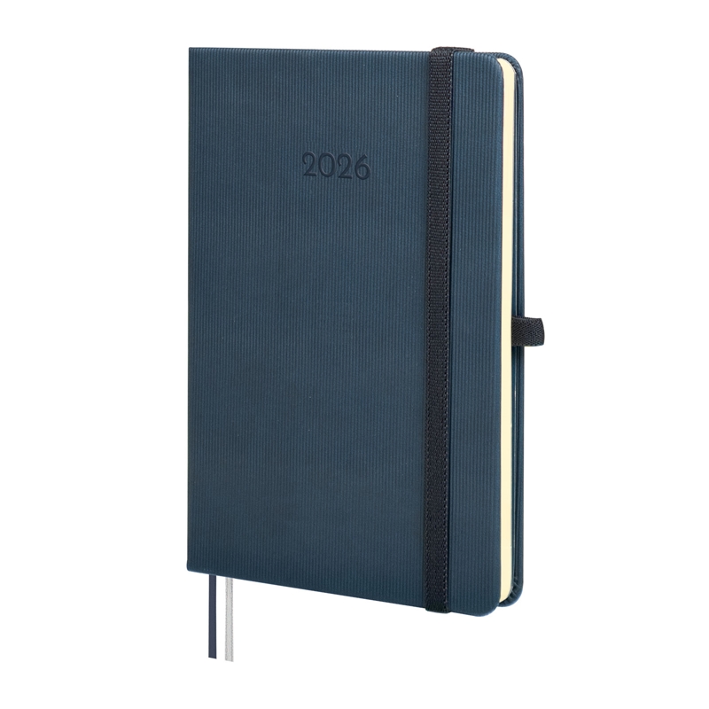 Agenda 2026 Finocam Textura M4 semana vista azul