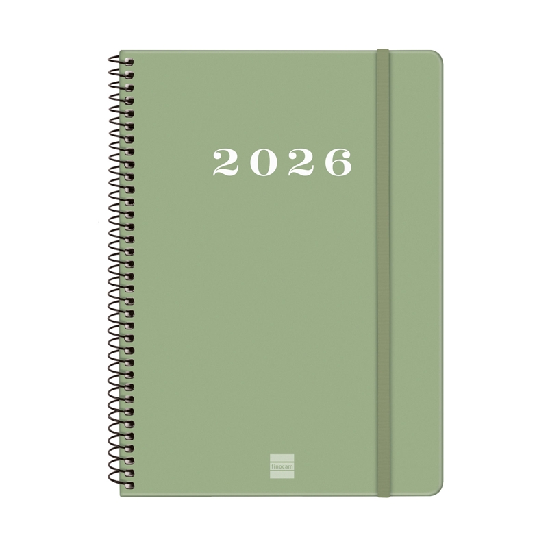 Agenda 2026 Finocam My E10 semana vista verde