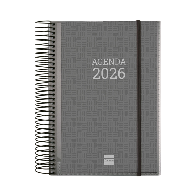 Agenda 2026 Finocam personalizable E10 día página