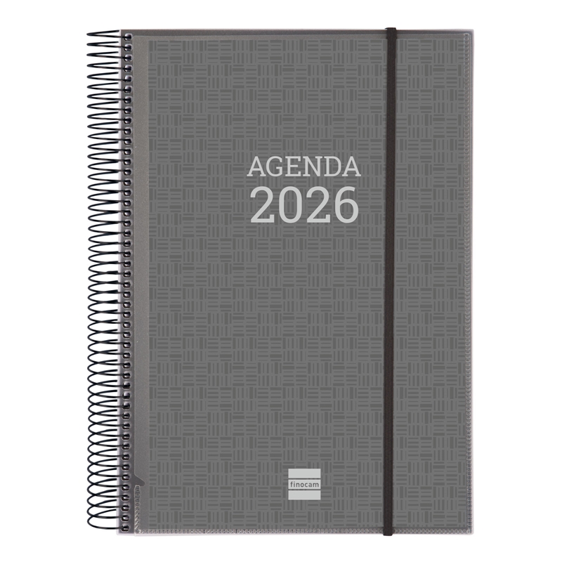 Agenda 2026 Finocam personalizable E40 día página