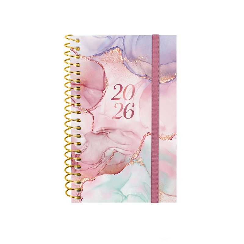 Agenda 2026 Finocam Design Collection E3 semana vista goldy