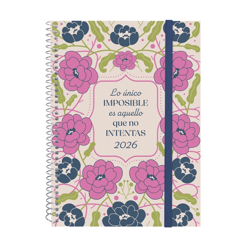 Agenda 2026 Finocam Design Collection E10 semana vista imposible