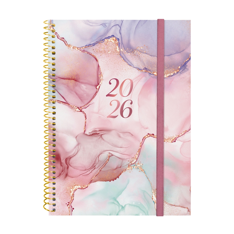 Agenda 2026 Finocam Design Collection E10 semana vista goldy
