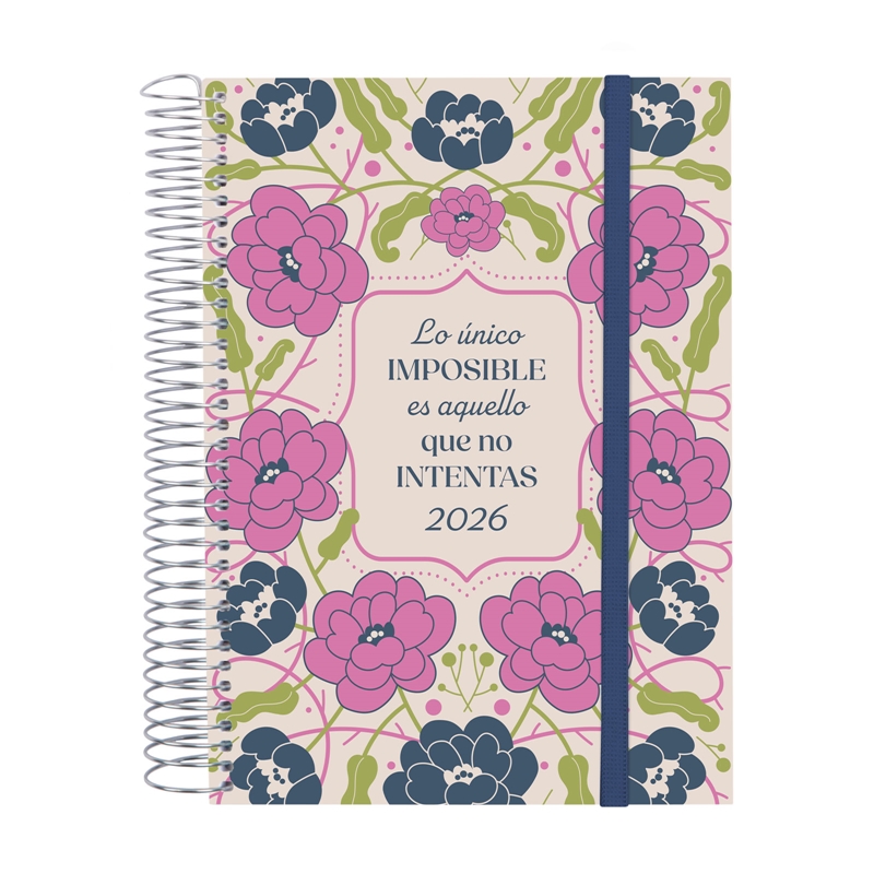 Agenda 2026 Finocam Design Collection E10 día página imposible