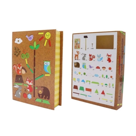 Juego de corcho Amigos del bosque