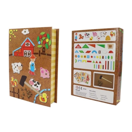 Juego de corcho Granja