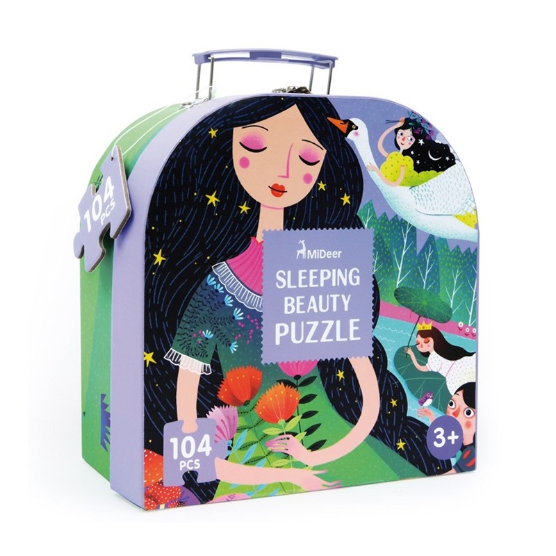 Puzzle princesa durmiente 104 piezas