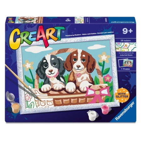 Pintar por números Picnic de cachorros