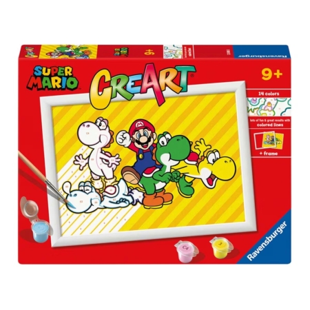 Pintar por números Super Mario