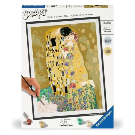 Pintar por números Klimt – El beso