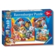 Puzzles Paw Patrol 3 x 49 piezas